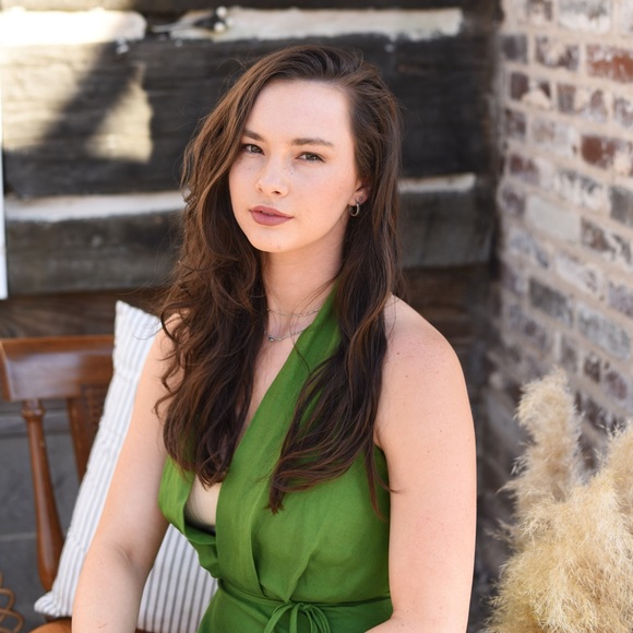 ZARA Green Backless Dress - Picture 4 of 11